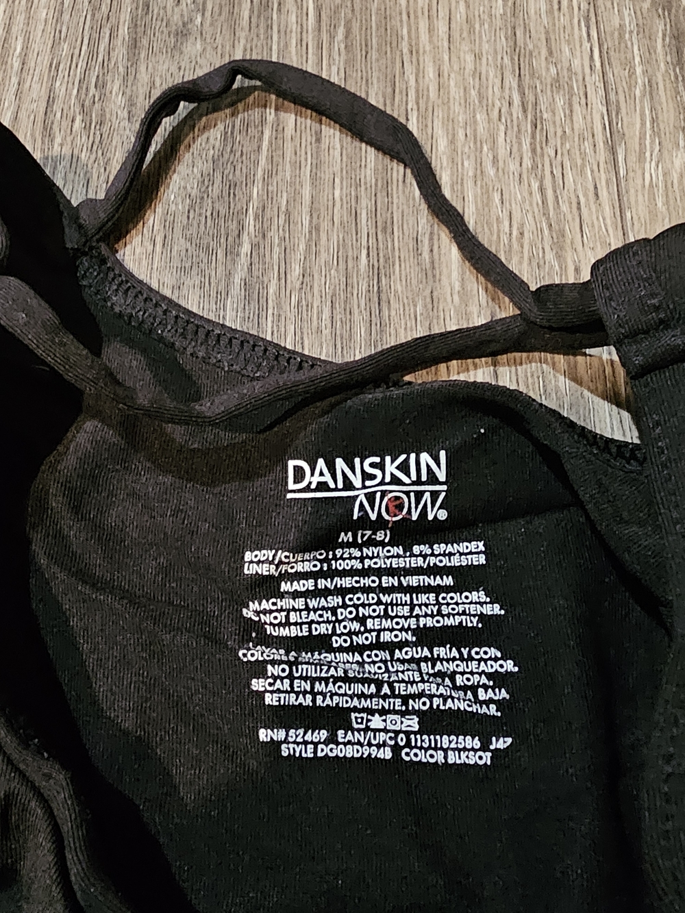 Girls Ballet Set Size 8-10 Black and Light Pink Ballet Leotard and Skirt Set - Picture 4 of 10